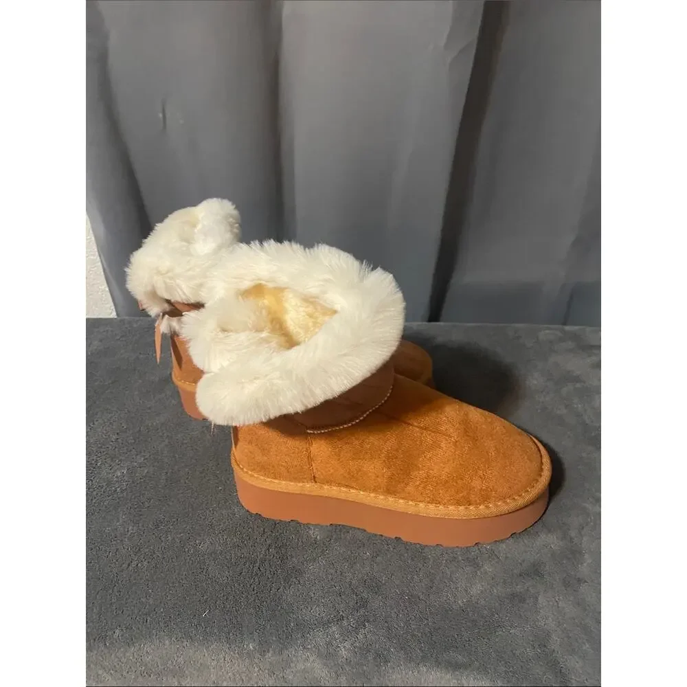 The Unbranded Brand chestnut suede